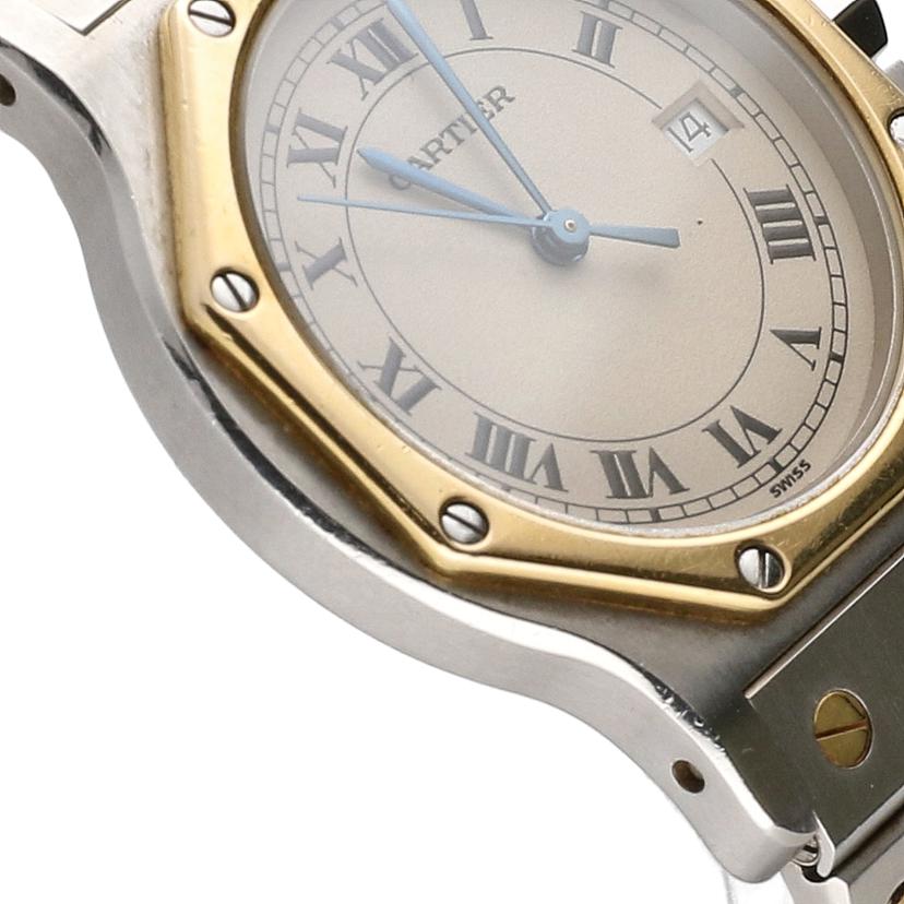 Cartier カルティエ/サントスオクタゴンLM・YG×SS/クオーツ/W2001583//187********/ABランク/19