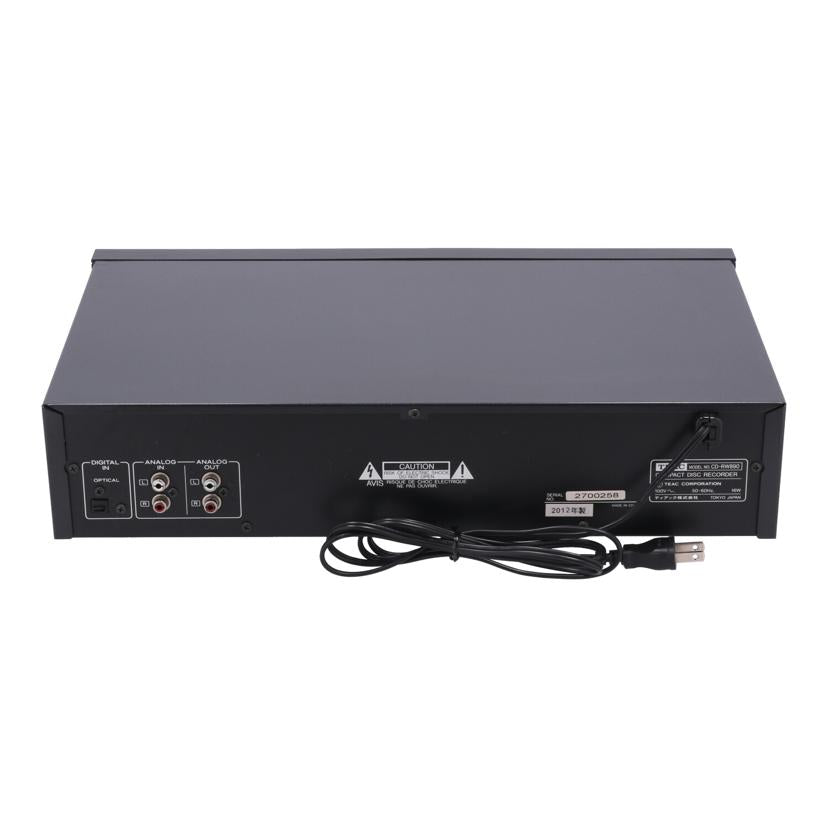 TEAC ティアック /CDレコーダー/CD-RW890//2700258/Bランク/62