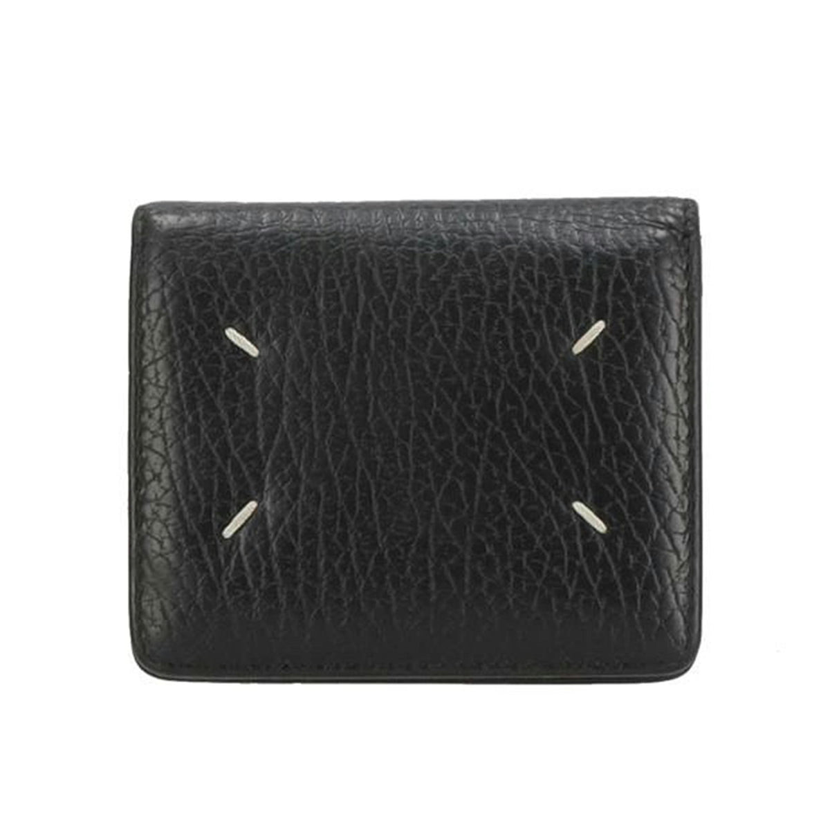 Maison Margiela メゾンマルジェラ/4ステッチ二つ折り財布/ブラック//Bランク/78