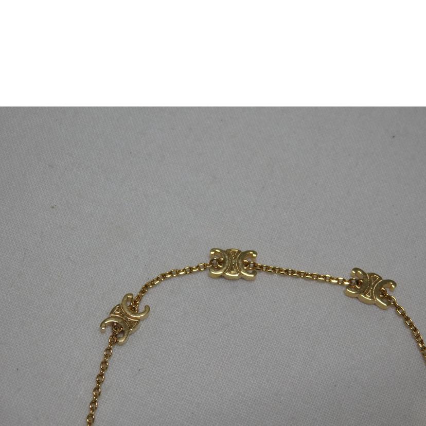 CELINE セリーヌ/ミニトリオンフ/ブレスレット/ゴールドカラー//FTT2213/ABランク/84
