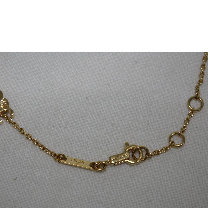 CELINE セリーヌ/ミニトリオンフ/ブレスレット/ゴールドカラー//FTT2213/ABランク/84
