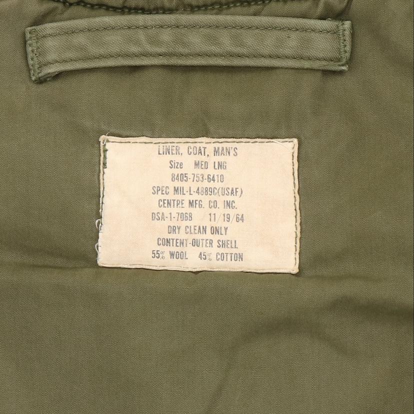 60’s /USAF/ カスタムライナーミリタリージャケット//BCランク/05