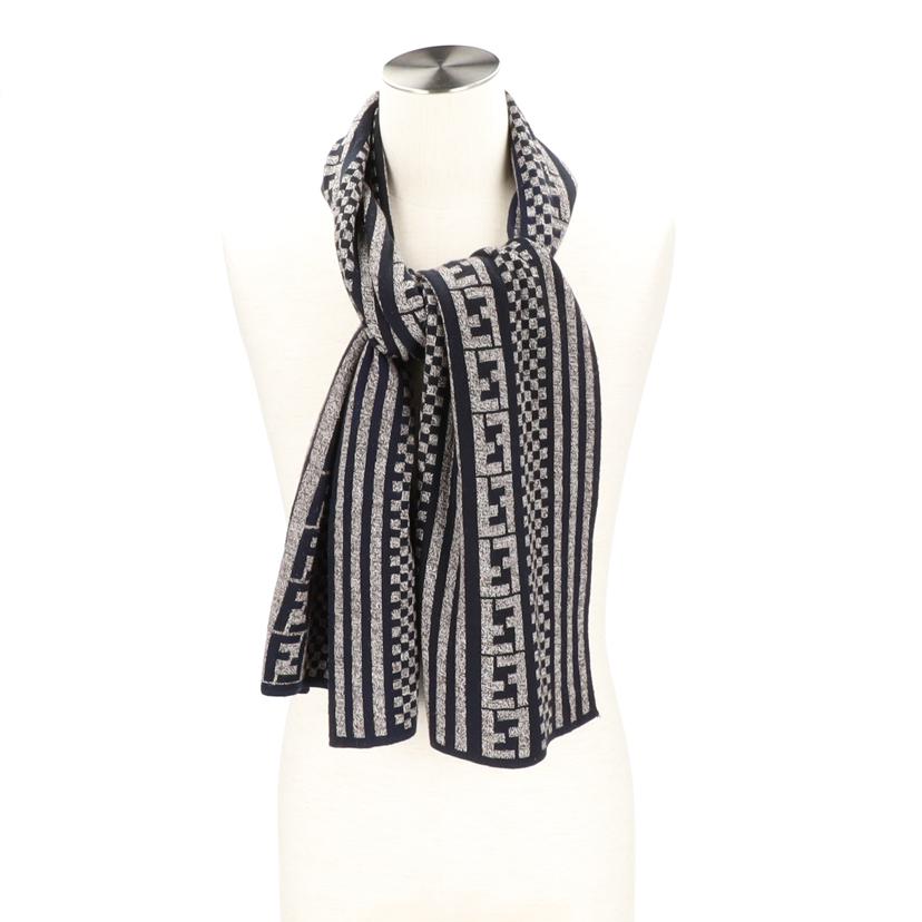 FENDI フェンディー/ズッカ柄FFロゴマフラー//ABランク/93