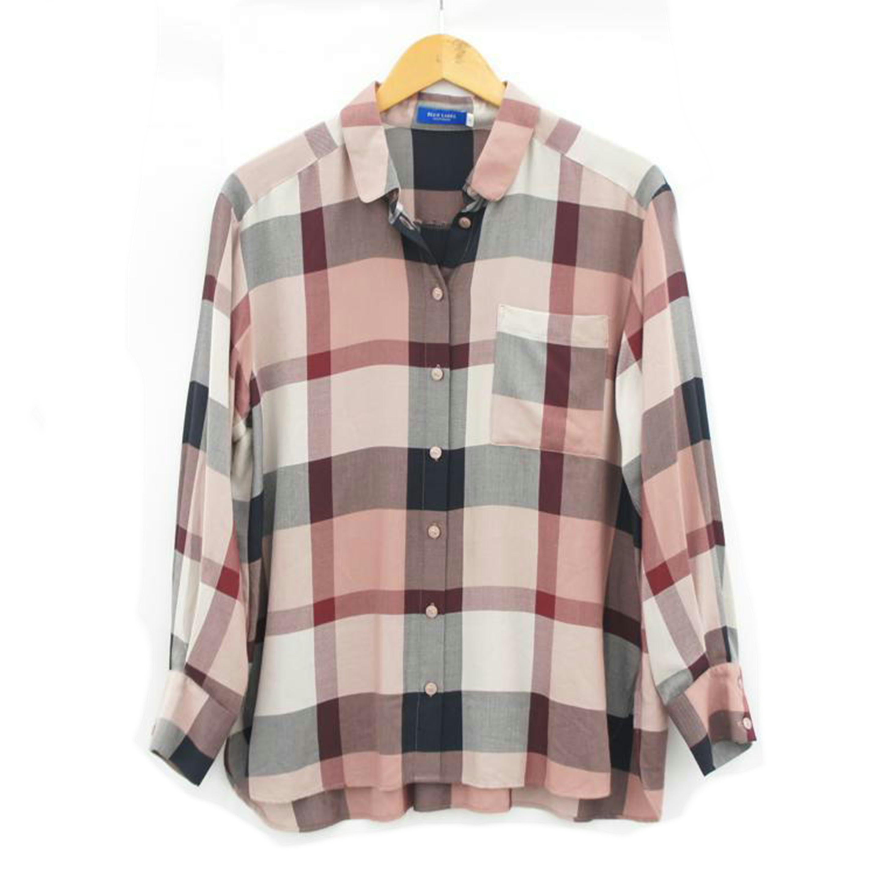 BLUE LABEL CRISTBRIDGE ブルーレーベルクレストブリッジ/長袖シャツ/55M07-823-13//Aランク/09