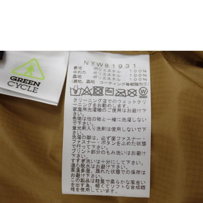 THE NORTH FACE ノースフェイス/★THE NORTH FACEキャンプシェラショート/NYW81931//M/ABランク/62