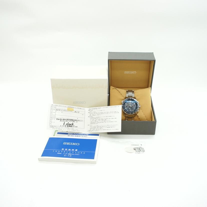 SEIKO セイコー/ブライツ/電波ソーラー/8B82-0AL0//3N0***/ABランク/91