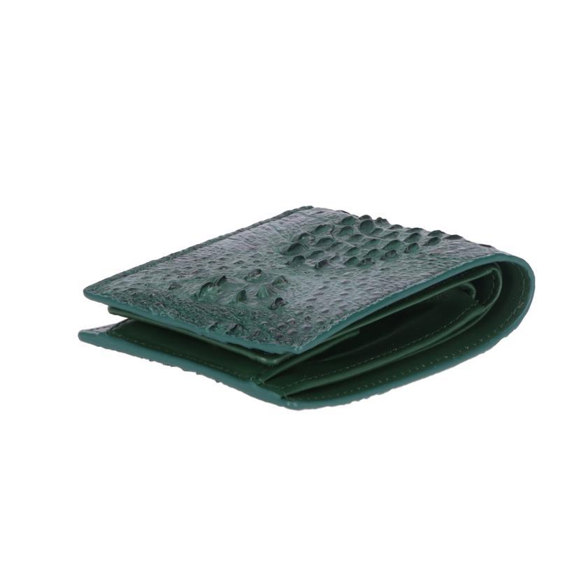 /クロコ二つ折り財布//Aランク/94