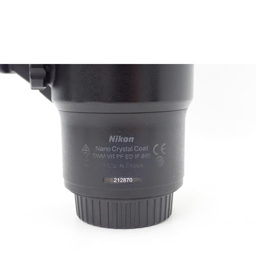 Nikon ニコン/超望遠500mm単焦点レンズ/AF-S NIKKOR 500mm f/5.6E PF ED VR//212870/Aランク/69