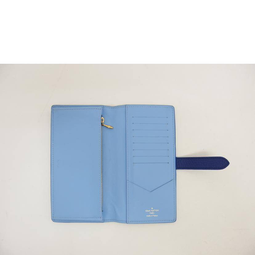 LV ルイ・ヴィトン/ヴェルティカル・ウォレット/トリヨン/ブルー/M82441//ICチ***/ABランク/04