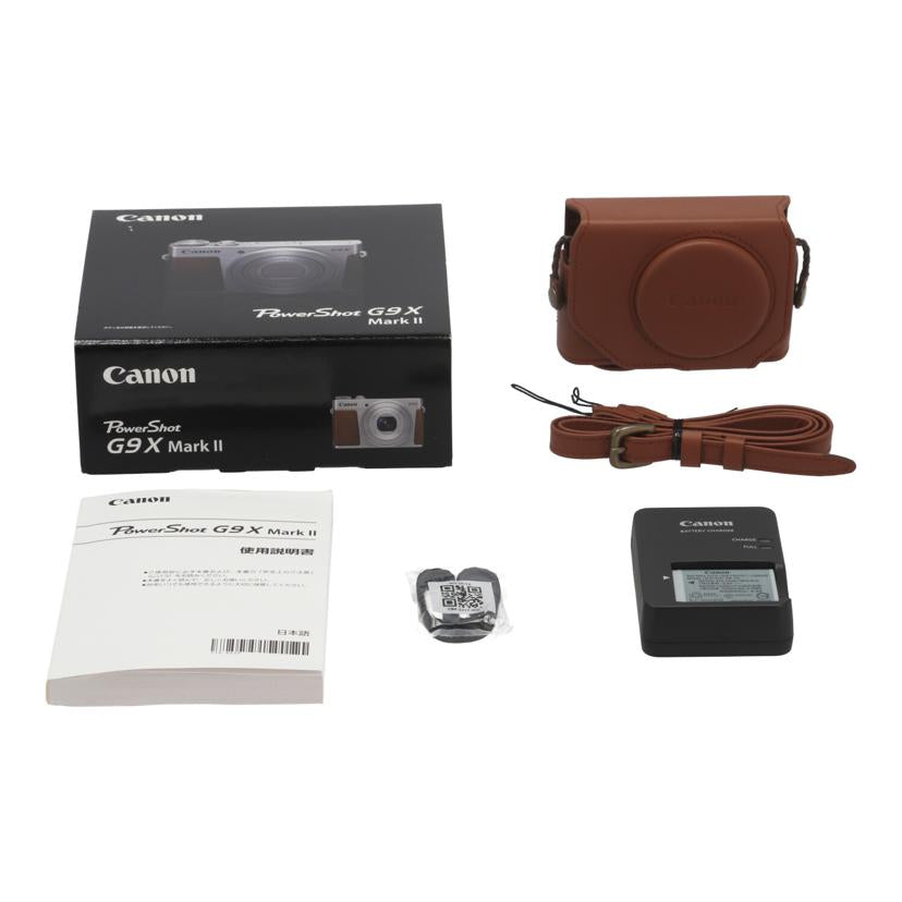 Canon キヤノン/デジタルカメラ(プレミアムモデル)/PowerShot G9 X MarkII//21221053000466/Aランク/63