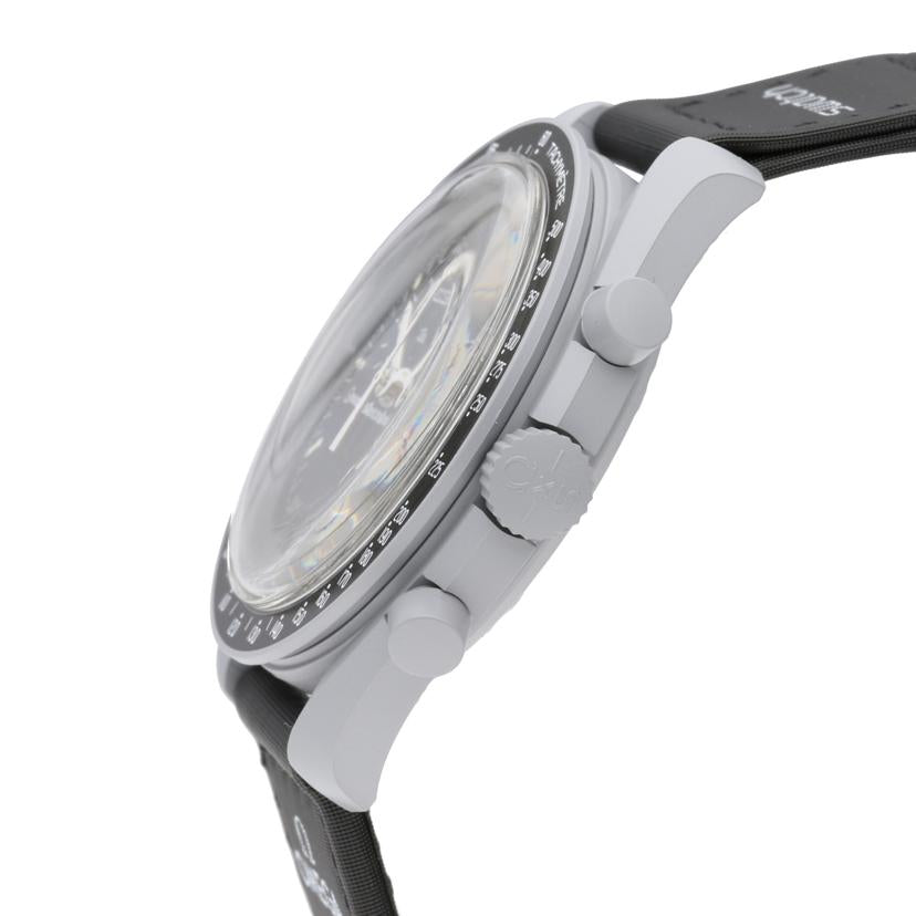 OMEGA×swatch オメガ×スウォッチ/ムーンスウォッチ/MISSION TO THE MOON/クオーツ/SO33M100//Aランク/63