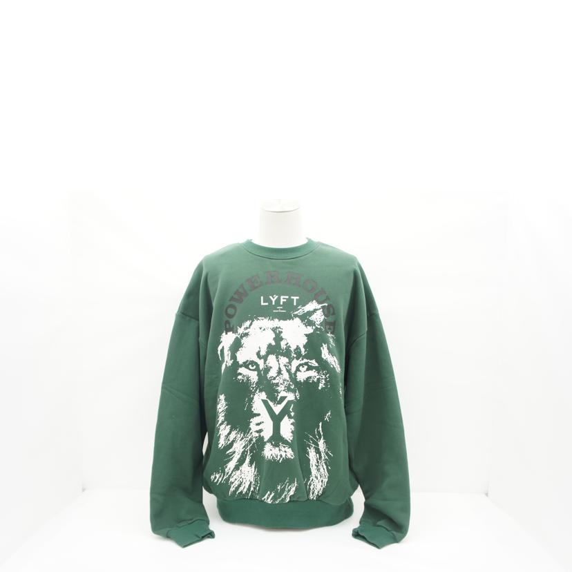 LYFT リフト/×POWER HOUSE GYM LION CREWNECK SWEAT/トレーナー/M-PK-0663//サイズ:XL/Sランク/05