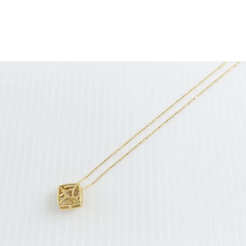 / K18ダイヤネックレス0.37ct//ABランク/64