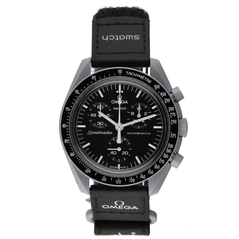 OMEGA×swatch オメガ×スウォッチ/ムーンスウォッチ/MISSION TO THE MOON/クオーツ/SO33M100//Aランク/19