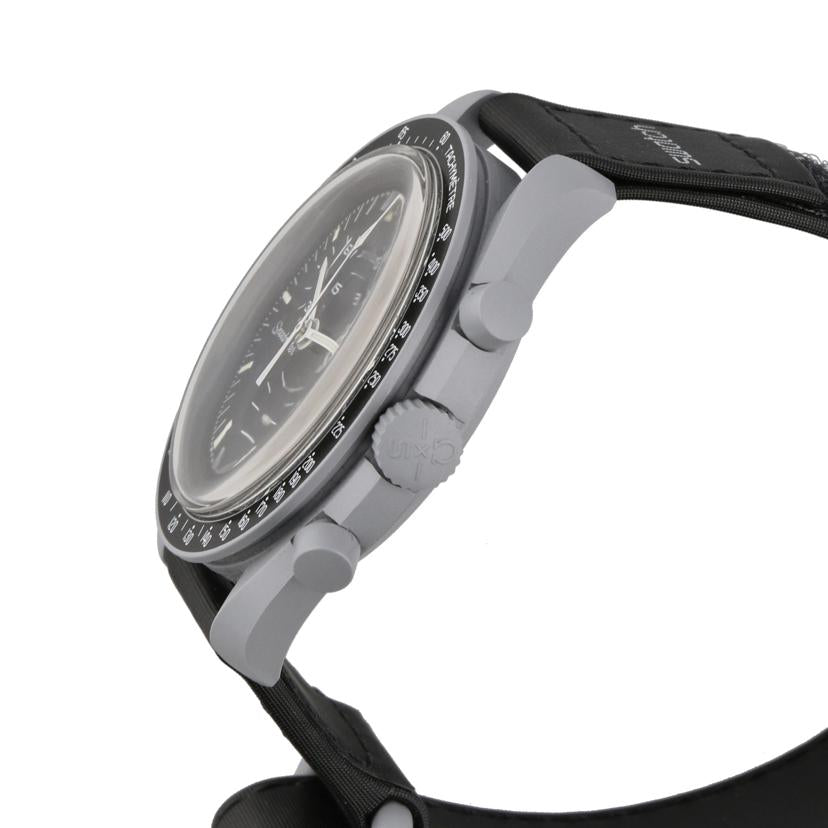 OMEGA×swatch オメガ×スウォッチ/ムーンスウォッチ/MISSION TO THE MOON/クオーツ/SO33M100//Aランク/19