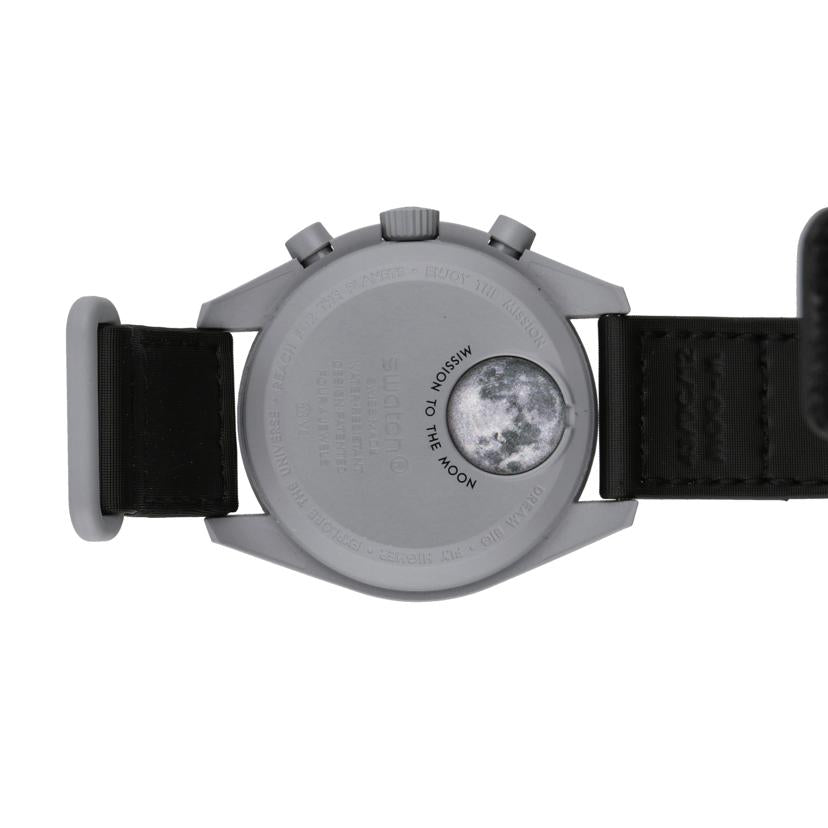 OMEGA×swatch オメガ×スウォッチ/ムーンスウォッチ/MISSION TO THE MOON/クオーツ/SO33M100//Aランク/19