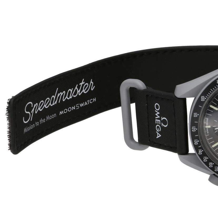 OMEGA×swatch オメガ×スウォッチ/ムーンスウォッチ/MISSION TO THE MOON/クオーツ/SO33M100//Aランク/19