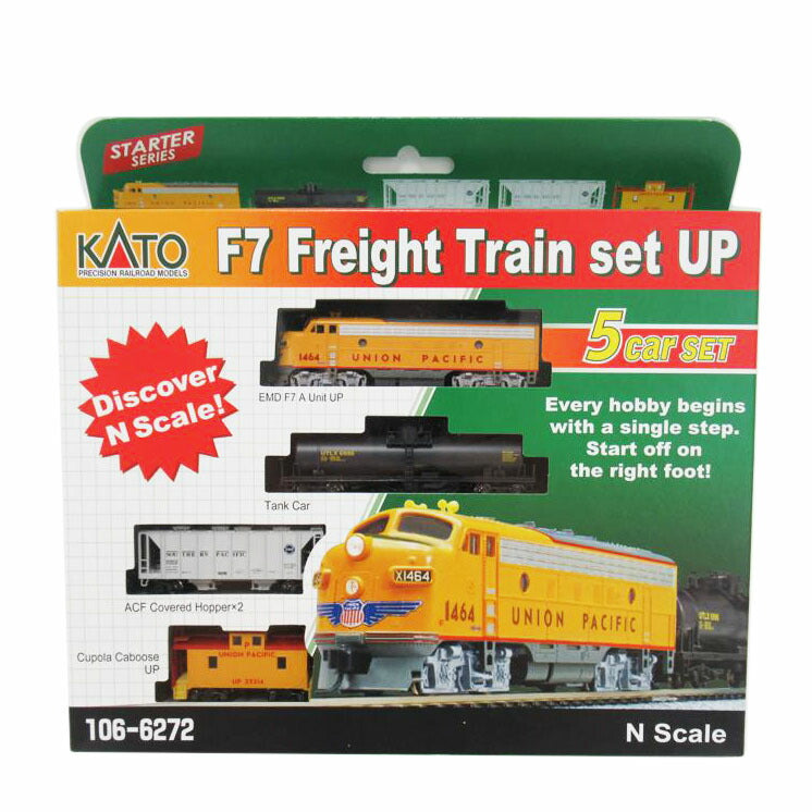KATO/Nゲージ/KATOUSA・F7貨物列車セット/106-6272//SAランク/63