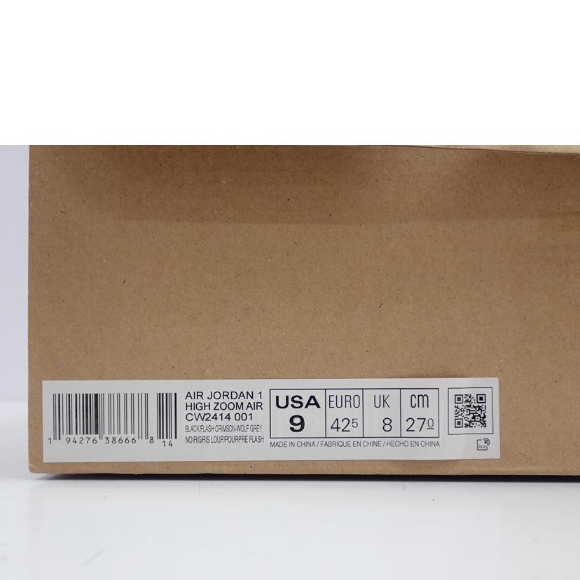 NIKE NIKE/AIR JORDAN 1 HIGH ZOOM/CW2414-001//27.0cm/Aランク/62