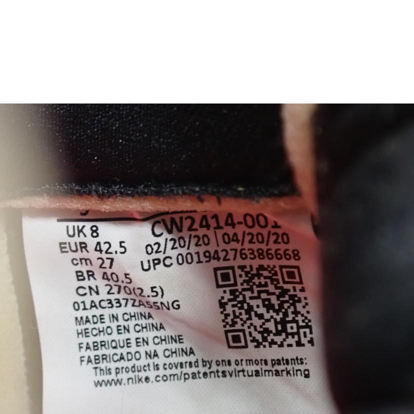 NIKE NIKE/AIR JORDAN 1 HIGH ZOOM/CW2414-001//27.0cm/Aランク/62