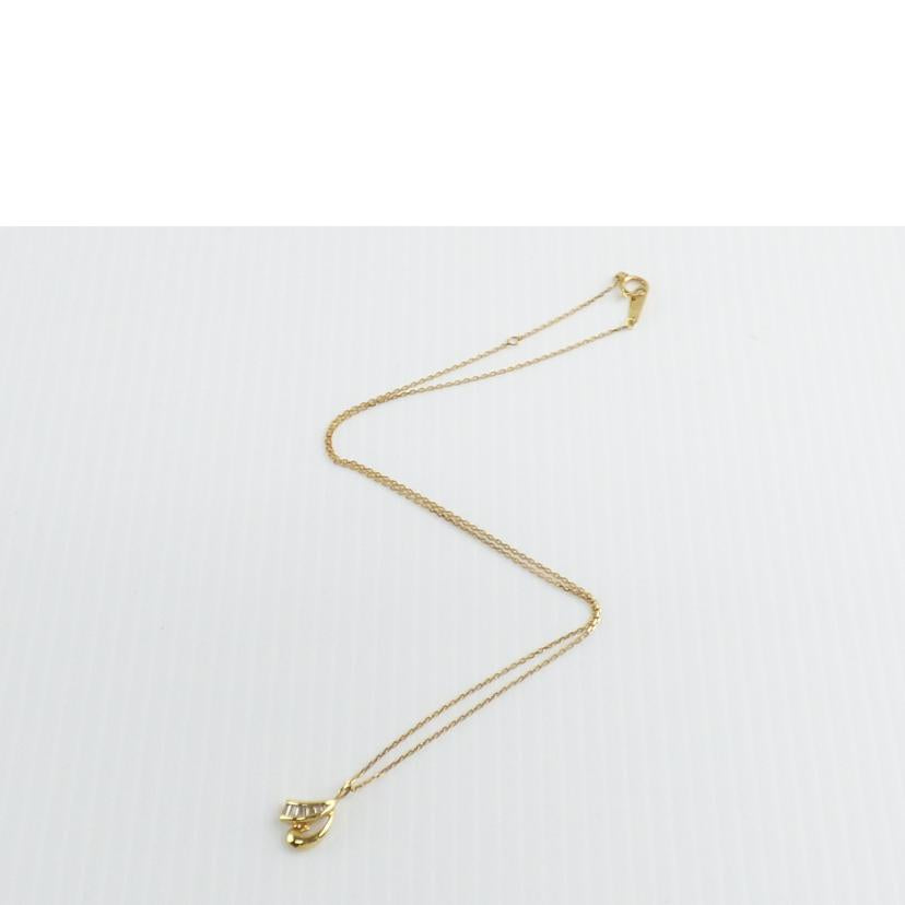 / K18ダイヤネックレス0.15ct//ABランク/64