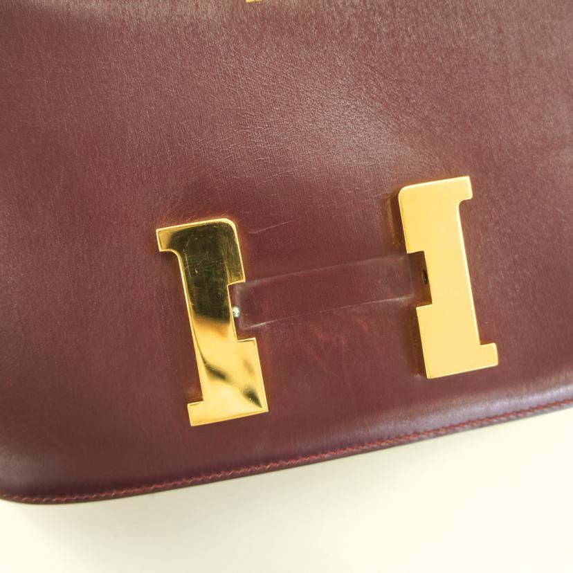 HERMES エルメス/コンスタンス/ボックスカーフ/シエンヌ//〇F刻*******/Bランク/93