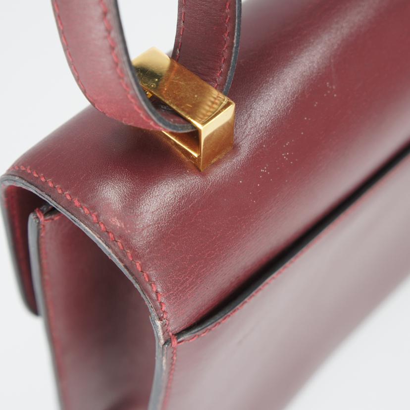 HERMES エルメス/コンスタンス/ボックスカーフ/シエンヌ//〇F刻*******/Bランク/93