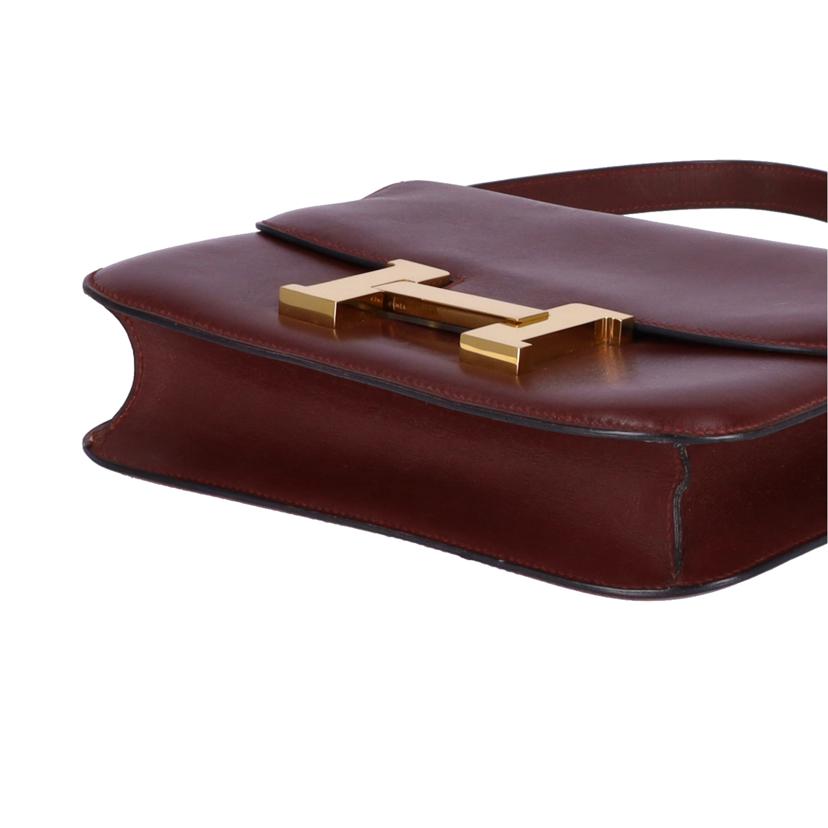 HERMES エルメス/コンスタンス/ボックスカーフ/シエンヌ//〇F刻*******/Bランク/93