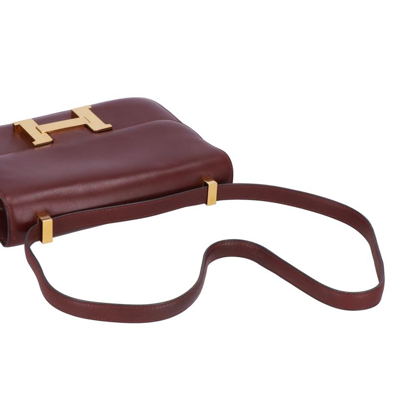 HERMES エルメス/コンスタンス/ボックスカーフ/シエンヌ//〇F刻*******/Bランク/93