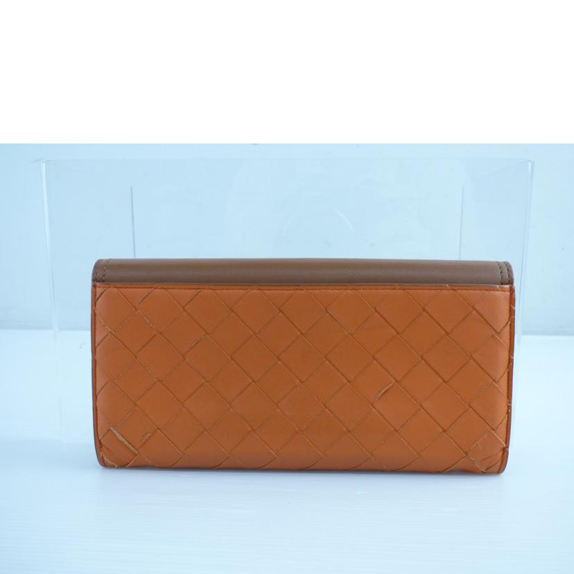 BOTTEGA VENETA ボッテガヴェネタ/イントレチャート2つ折り長財布//P00*******/Bランク/64
