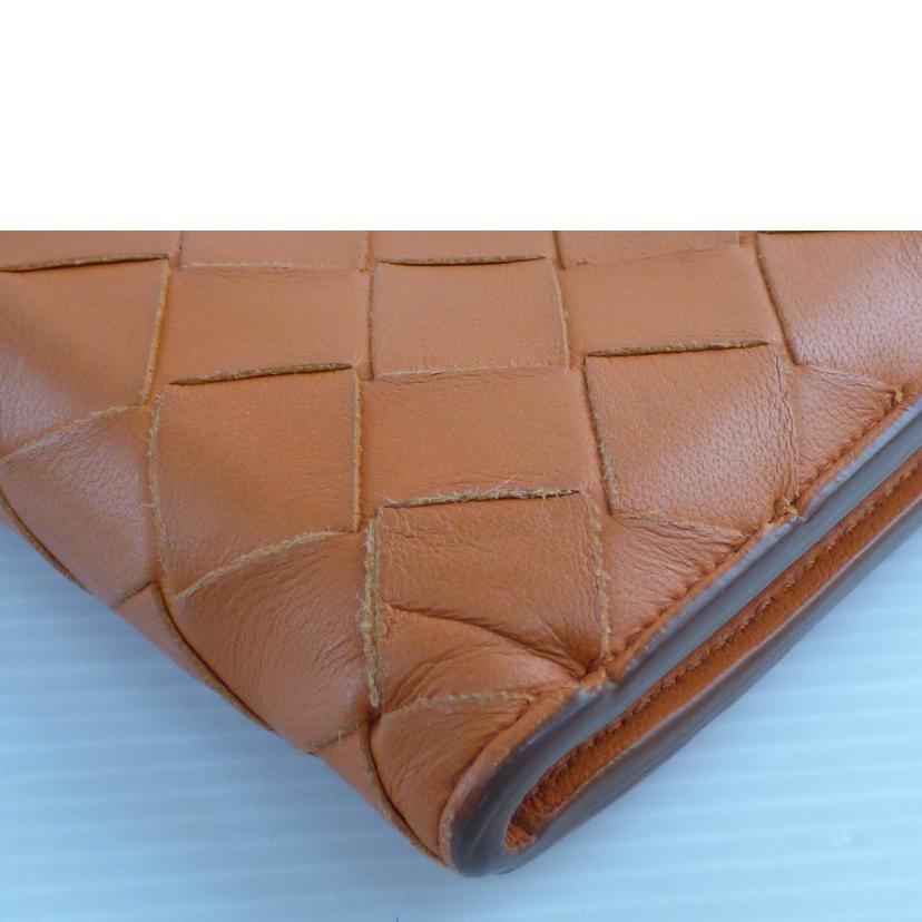 BOTTEGA VENETA ボッテガヴェネタ/イントレチャート2つ折り長財布//P00*******/Bランク/64