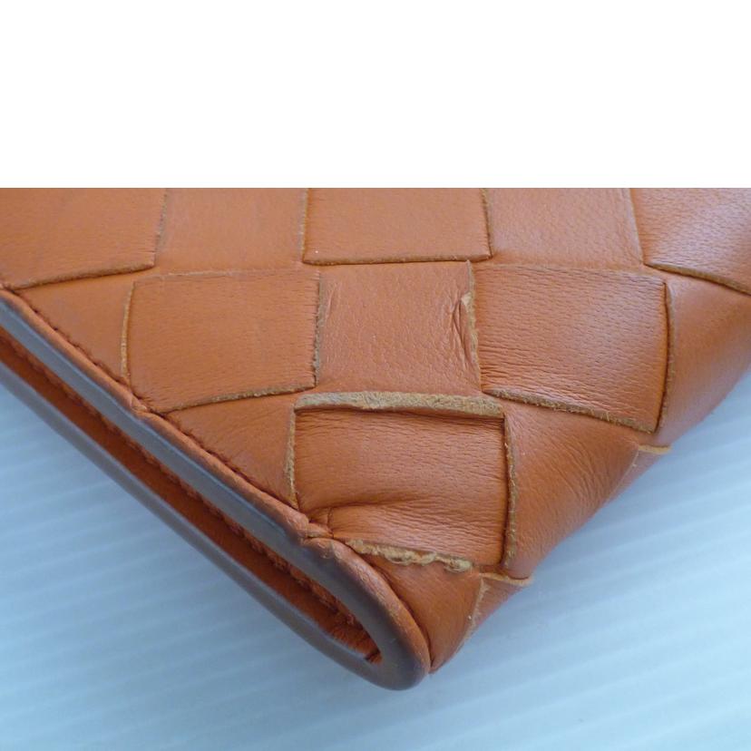 BOTTEGA VENETA ボッテガヴェネタ/イントレチャート2つ折り長財布//P00*******/Bランク/64