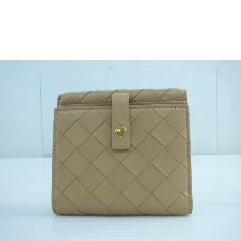 BOTTEGA VENETA ボッテガヴェネタ/イントレチャートWホック財布//S02*******/ABランク/64