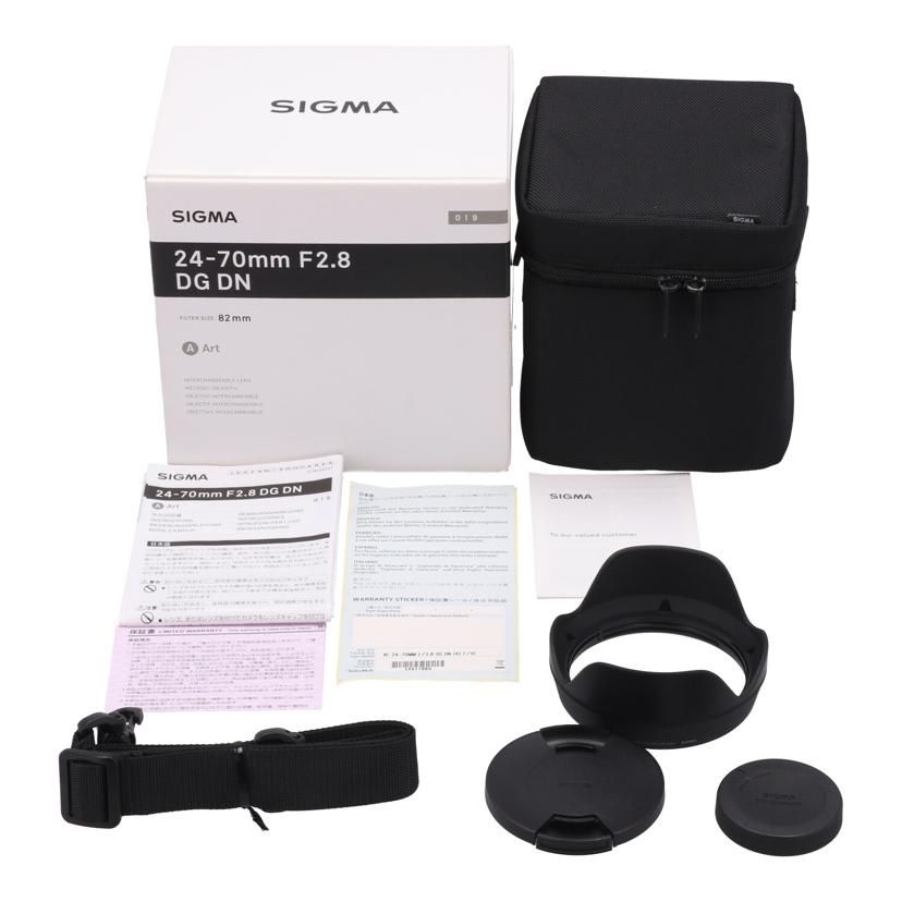 SIGMA SONY E シグマ /交換レンズ/24-70mm/24-70mm F2.8 DG DN//54977889/Bランク/62