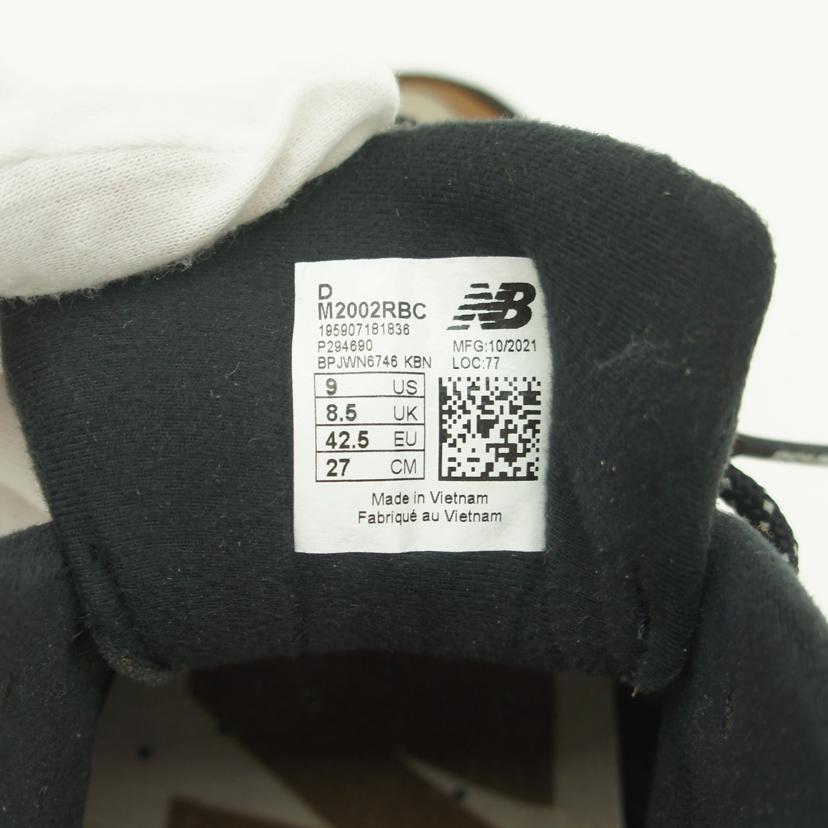 new balance ニューバランス/ザ・ベースメント×2002R/アースブラウン/M2002RBC//SAランク/75