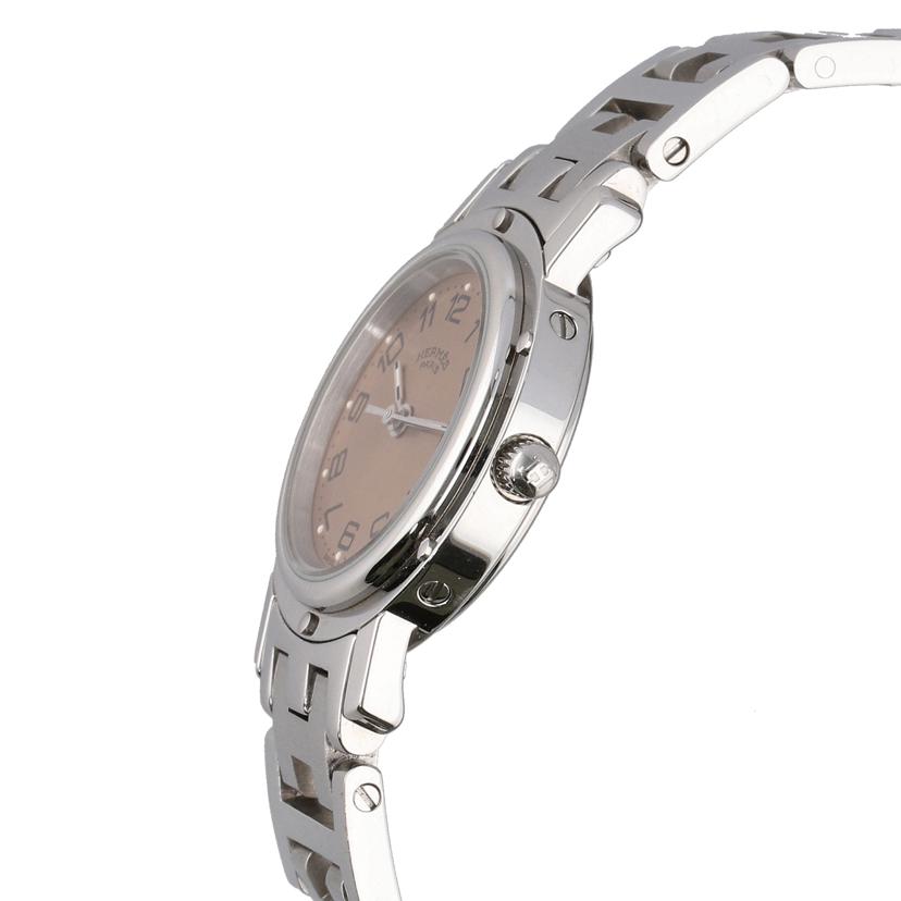 HERMES エルメス/クリッパー・ピンク/レディース/クォーツ/CL4.210 //109****/Aランク/19