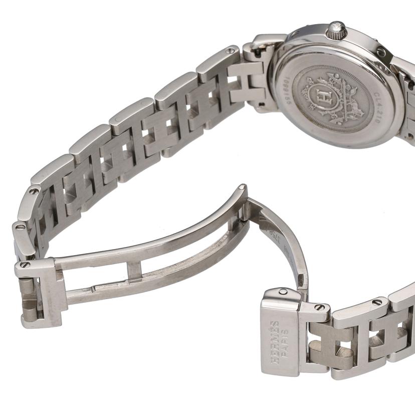HERMES エルメス/クリッパー・ピンク/レディース/クォーツ/CL4.210 //109****/Aランク/19