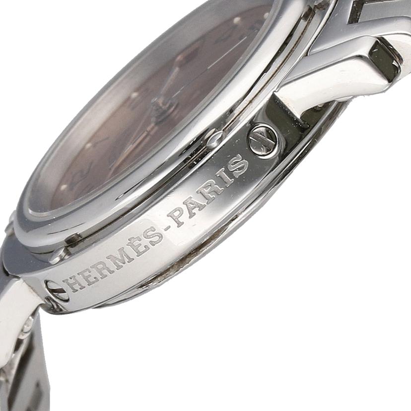 HERMES エルメス/クリッパー・ピンク/レディース/クォーツ/CL4.210 //109****/Aランク/19