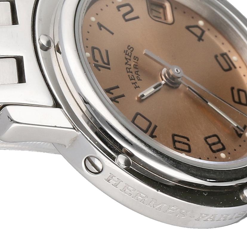 HERMES エルメス/クリッパー・ピンク/レディース/クォーツ/CL4.210 //109****/Aランク/19