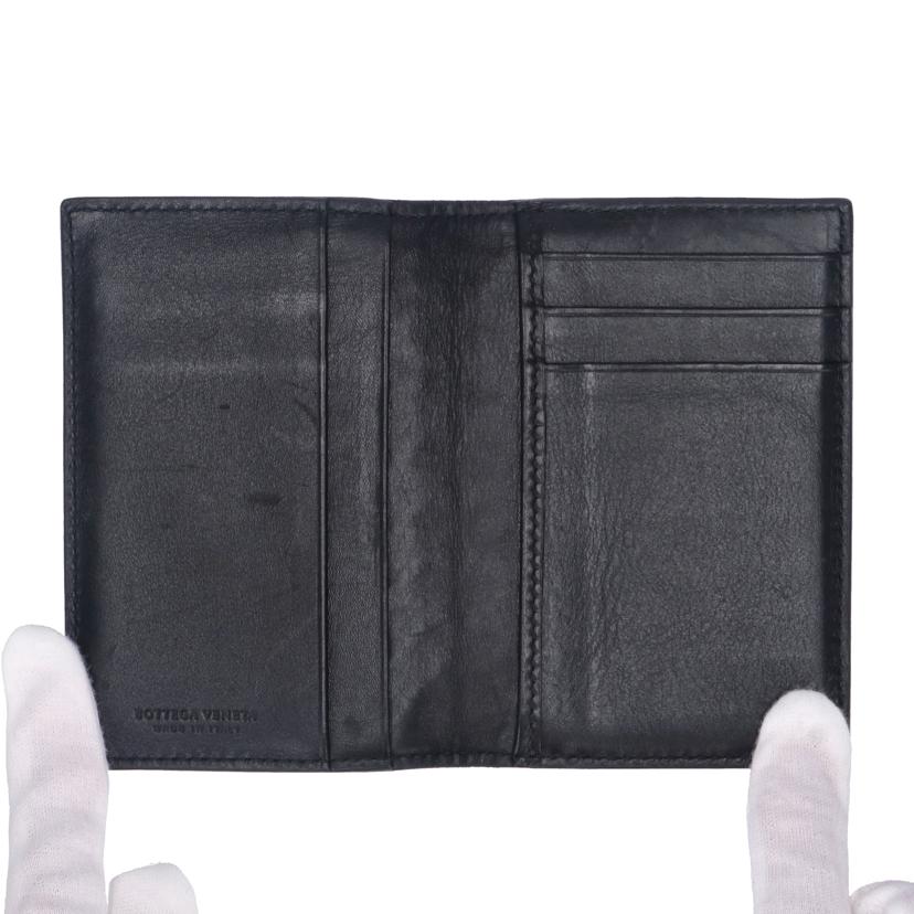 BOTTEGA VENETA ボッテガヴェネタ/カードケース/イントレチャート ネロ/464902-V4651-1000//B00*******/ABランク/93