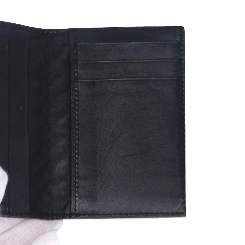 BOTTEGA VENETA ボッテガヴェネタ/カードケース/イントレチャート ネロ/464902-V4651-1000//B00*******/ABランク/93