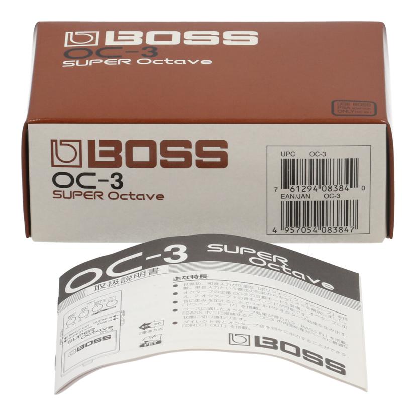 BOSS ボス /エフェクター/スーパーオクターブ/OC-3//I5D6388/Aランク/67
