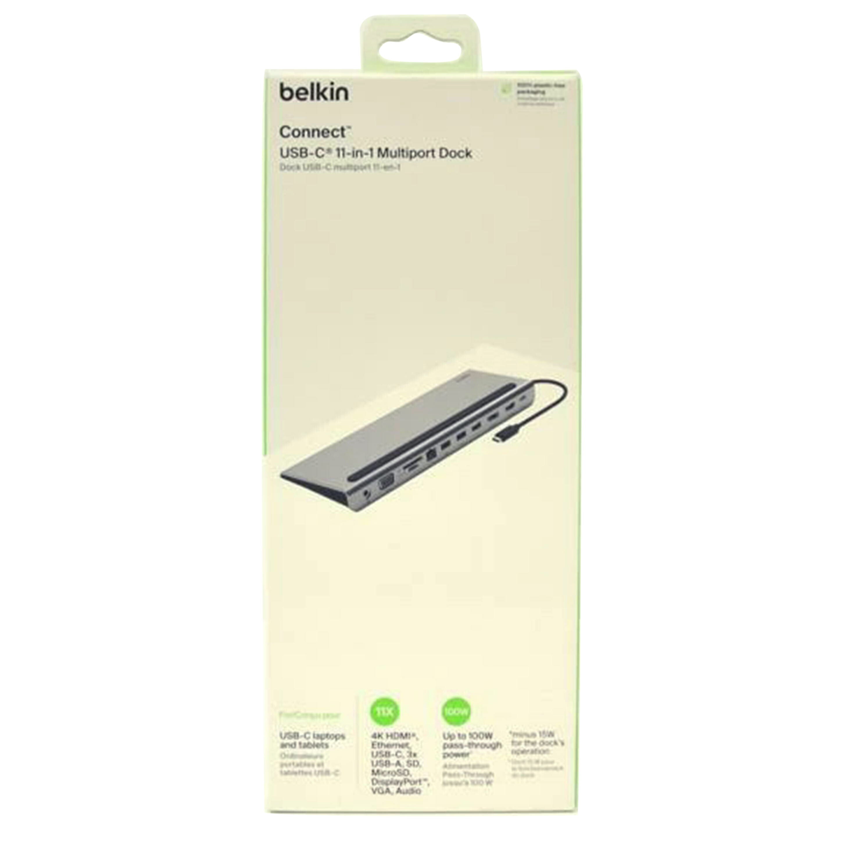 belkin ベルキン/マルチポートドック 11-in-1/USB-C 11-in-1 Multiport Dock//Sランク/75