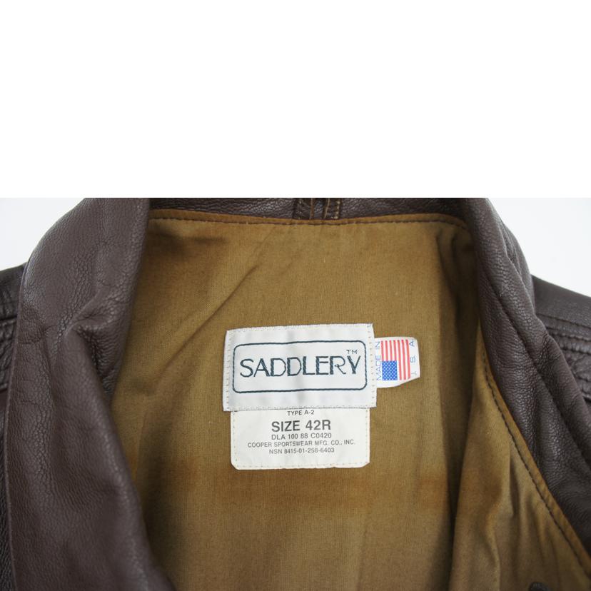 COOPER クーパー/SADDLERY A-2フライトジャケット/178//ABランク/09