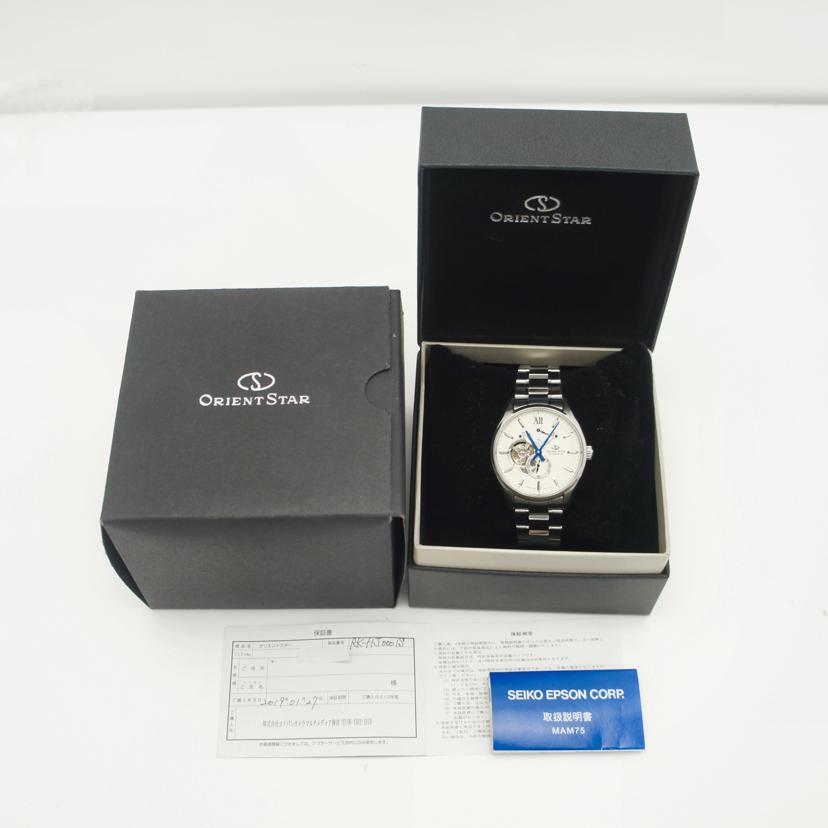 ORIENT STAR オリエントスター/コンテンポラリー・スリムスケルトン/メンズ/自動巻/RK-HJ0001S//B85****/Aランク/19
