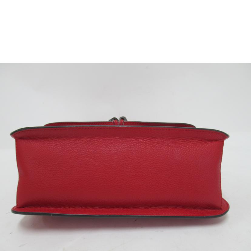 GUCCI/フラップショルダーバッグ/バンブー・レザー/370826//520***/ABランク/63