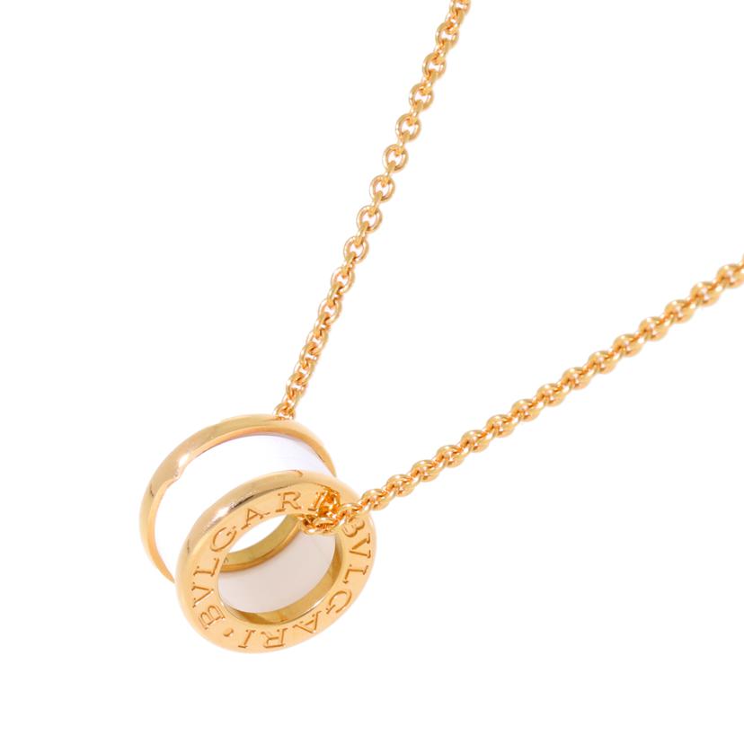 BVLGARI ブルガリ/BVLGARI 750B-zero1ホワイトセラミックネックレス//Aランク/92
