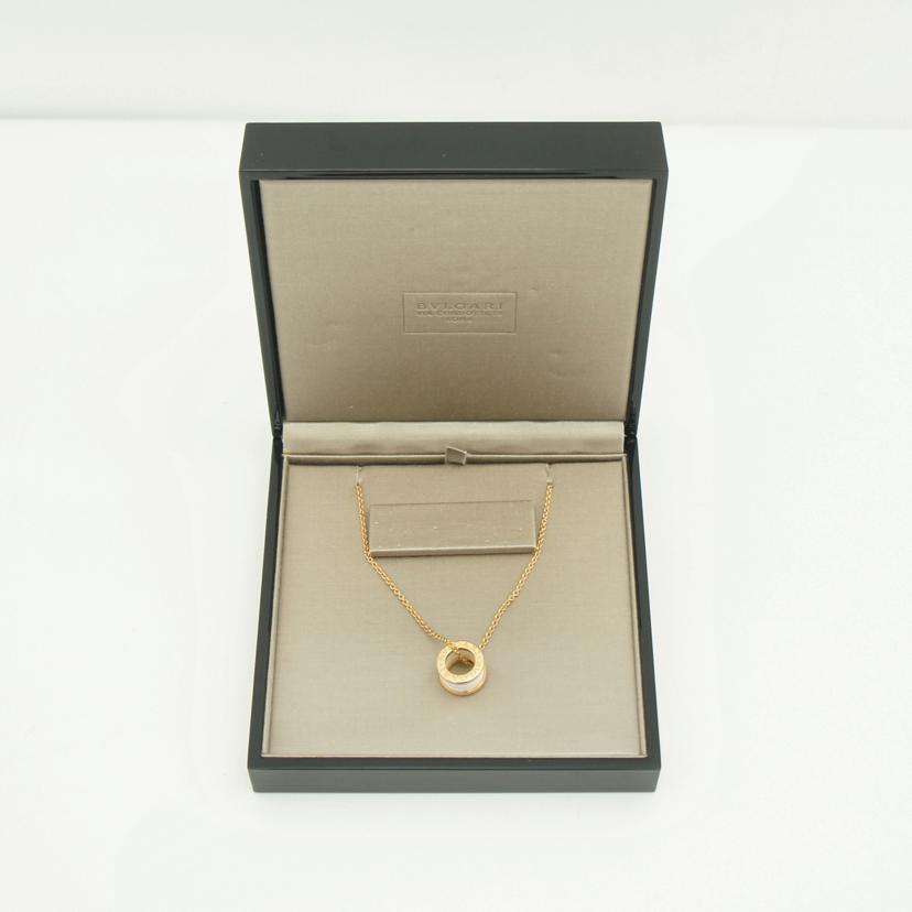 BVLGARI ブルガリ/BVLGARI 750B-zero1ホワイトセラミックネックレス//Aランク/92