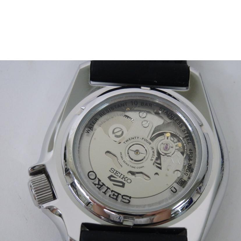 SEIKO セイコー/SEIKO/SEIKO 5/スポーツ/オートマチック/裏スケルトン/4R36-07G0//Aランク/84
