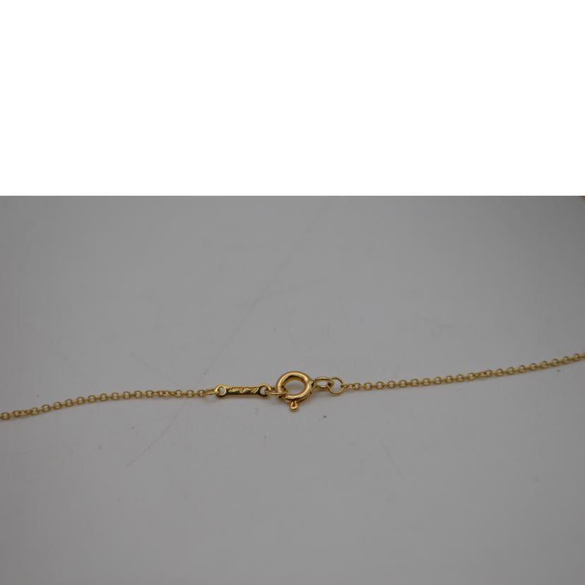 TIFFANY&Co. ティファニーアンドコウ/TIFFANY 750 ビーンズネックレス40cm/4.3g//Aランク/89